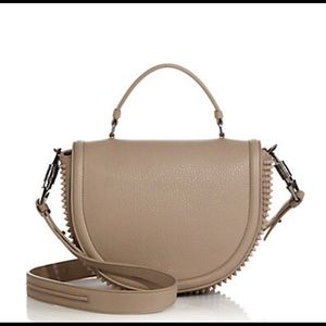 NWT Panettone Messenger Calf Ranch/Spikes Bag